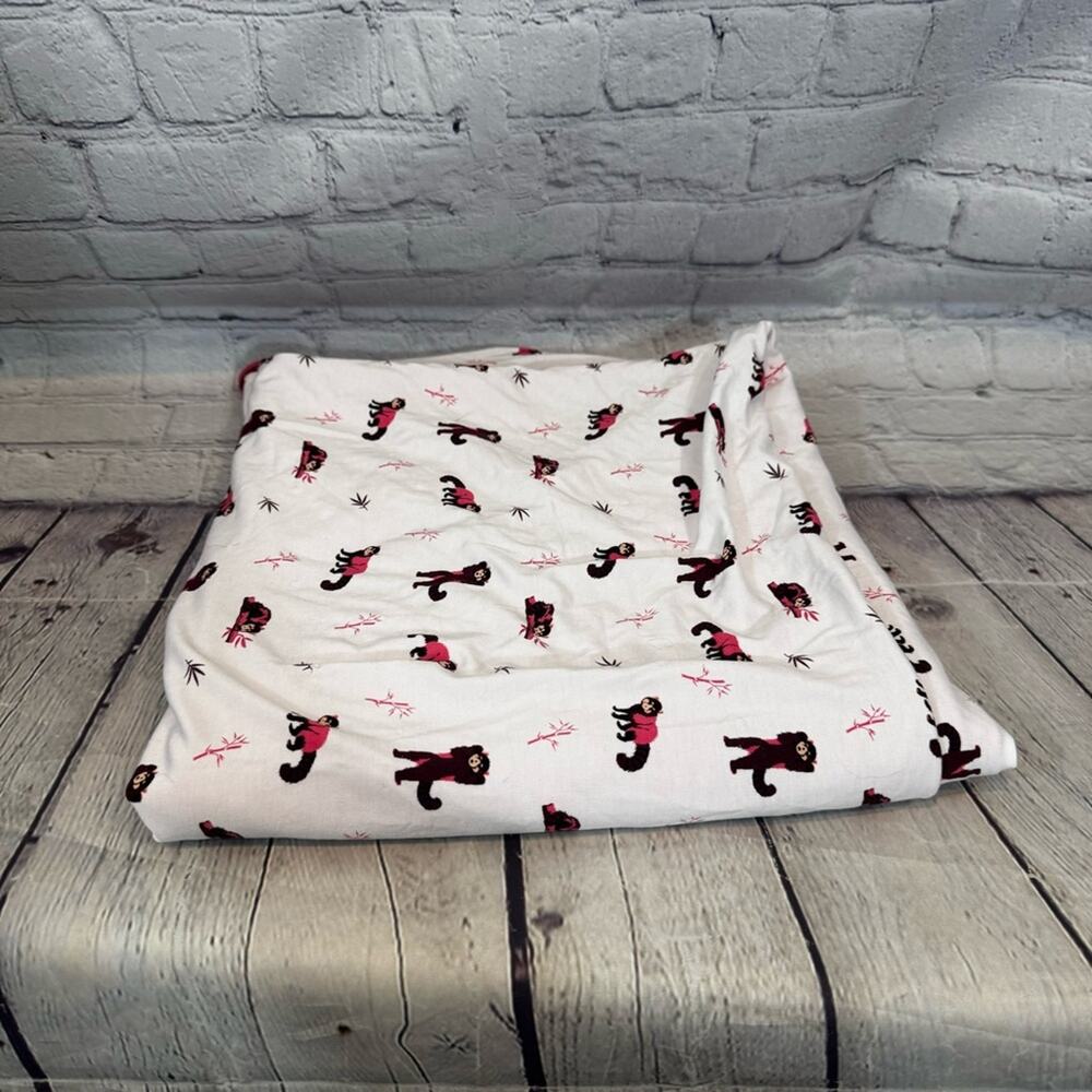 Bubble Baby Red Panda Bamboo Blanket